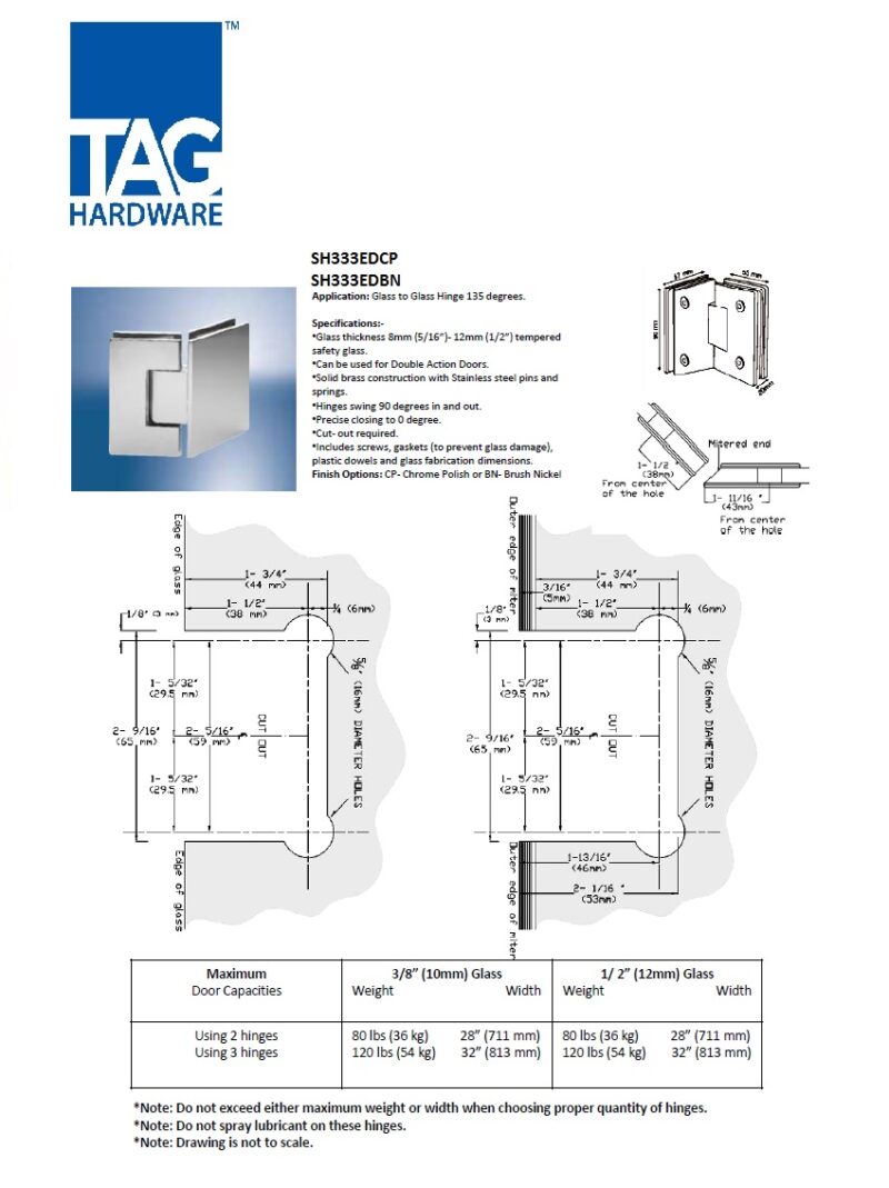 Details and specifications