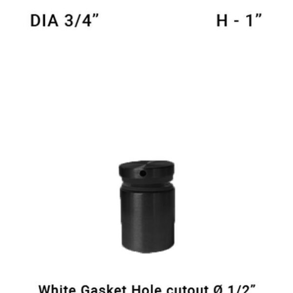SO68227510XBS - BL 3/4" Dia with 1" Height SS316