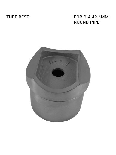 TR64524242EBS Tube Rest For 42.4 Dia 2mm Thick Round Pipe