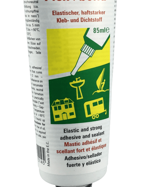 13351085 - 85ml WEICON Flex+Bond® (Elastic and strong adhesive and sealant) Grey