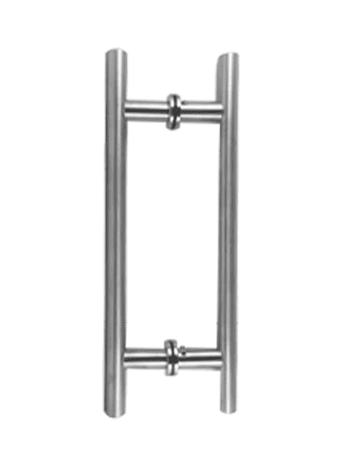 LHS8X8CMBN Ladder Handle 8"X8" in Brushed Nickel Finish