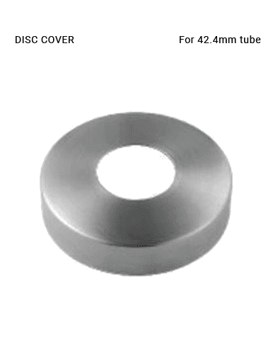 DISC COVERS BOTTOM CAST ROUND FOR 42.4MM PIPE