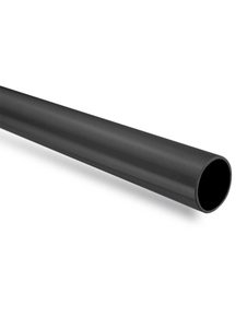 RB2BN - BL - 2 mtr Round Bar Only for Support Bar in Brushed to PC Black Finish