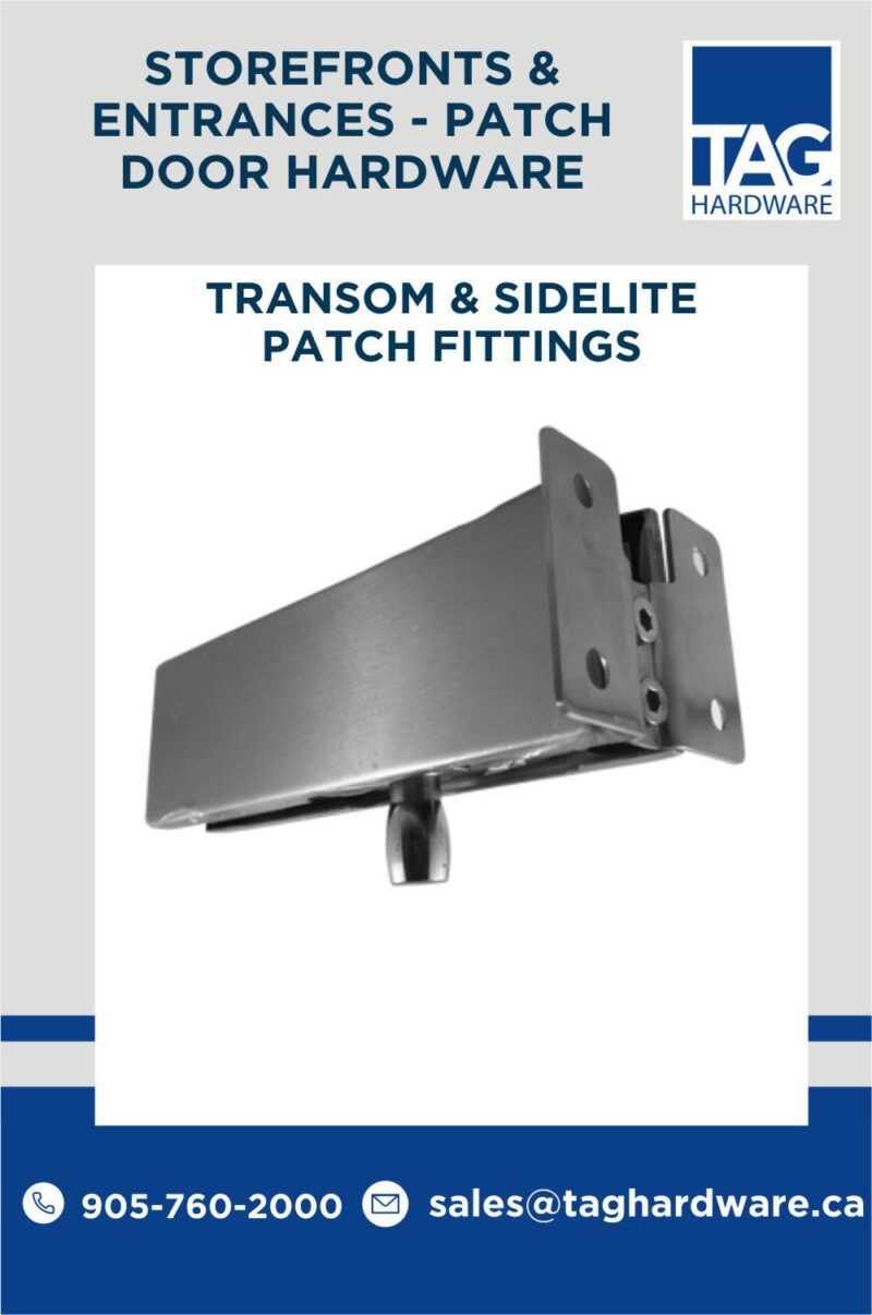 Interior Door Patch Fittings - Tag Hardware