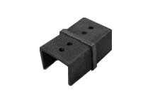 EB52521S180LBS - BL ELBOW LINEAR CONNECTOR FOR SLOTTED HANDRAIL IN SS 2205 FOR 25 X 21 MM