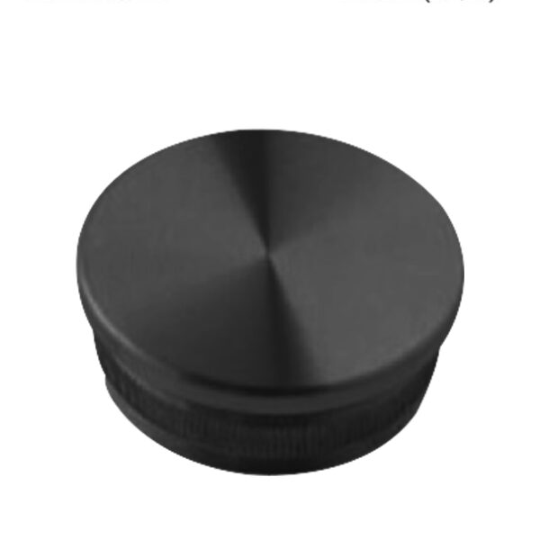 EC620038H00BS - BL END CAP ROUND FLAT SS316 FOR 38.1 MM DIA PIPE